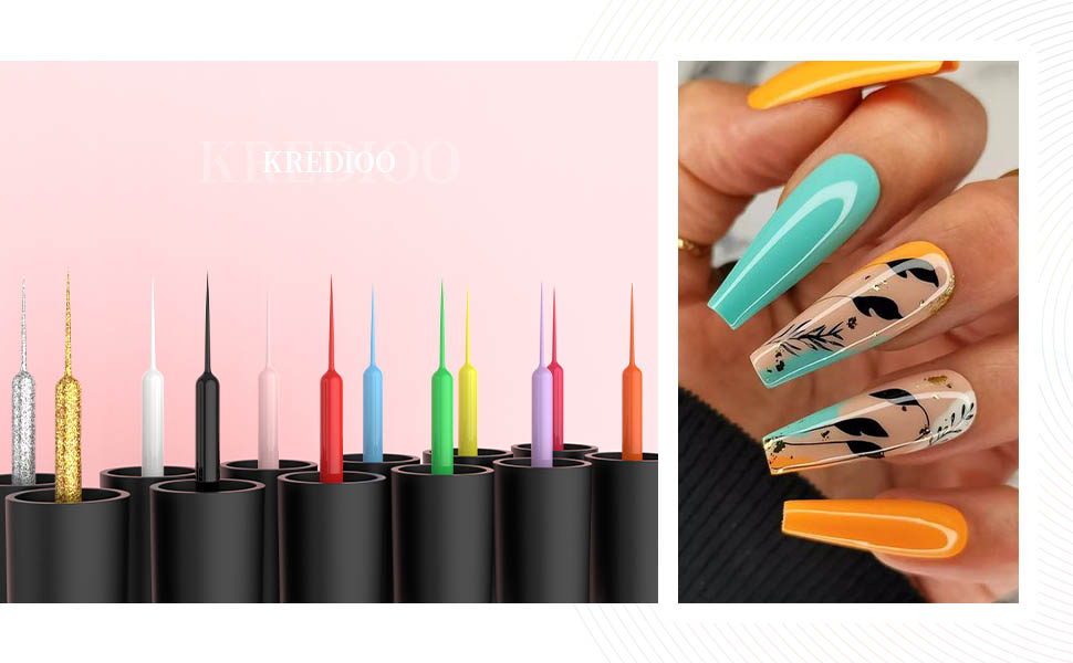 12 colors liner gels