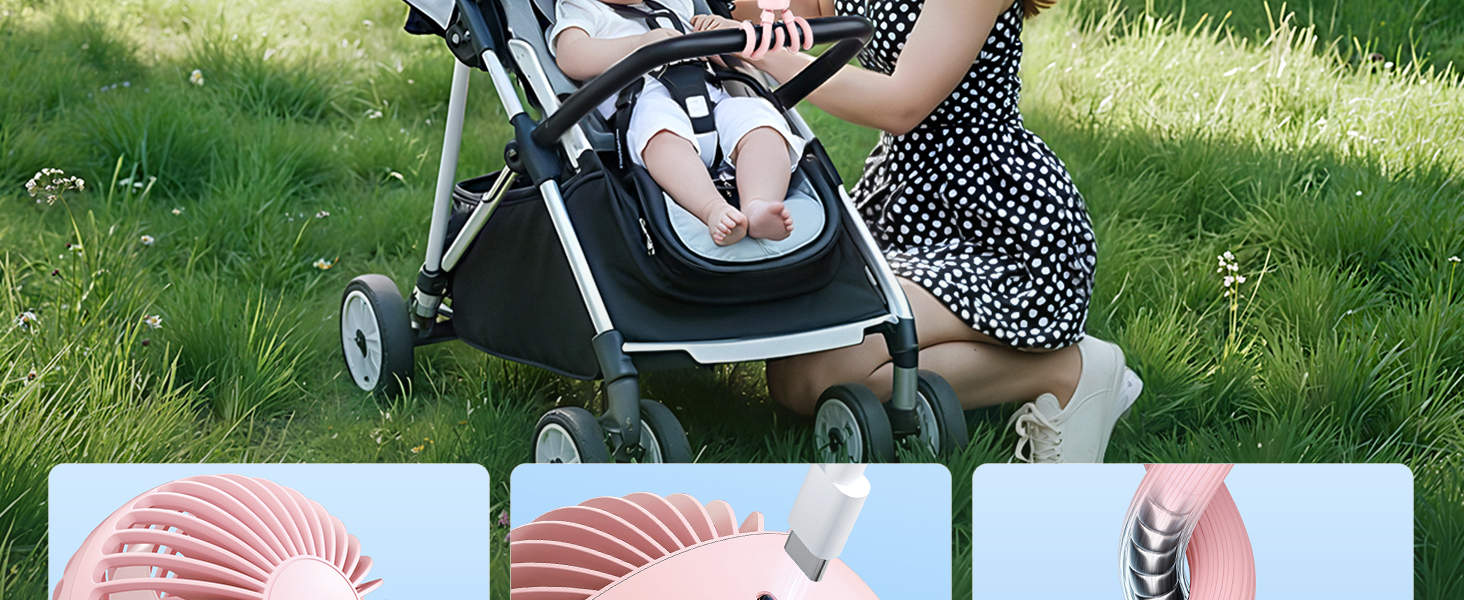stroller fan