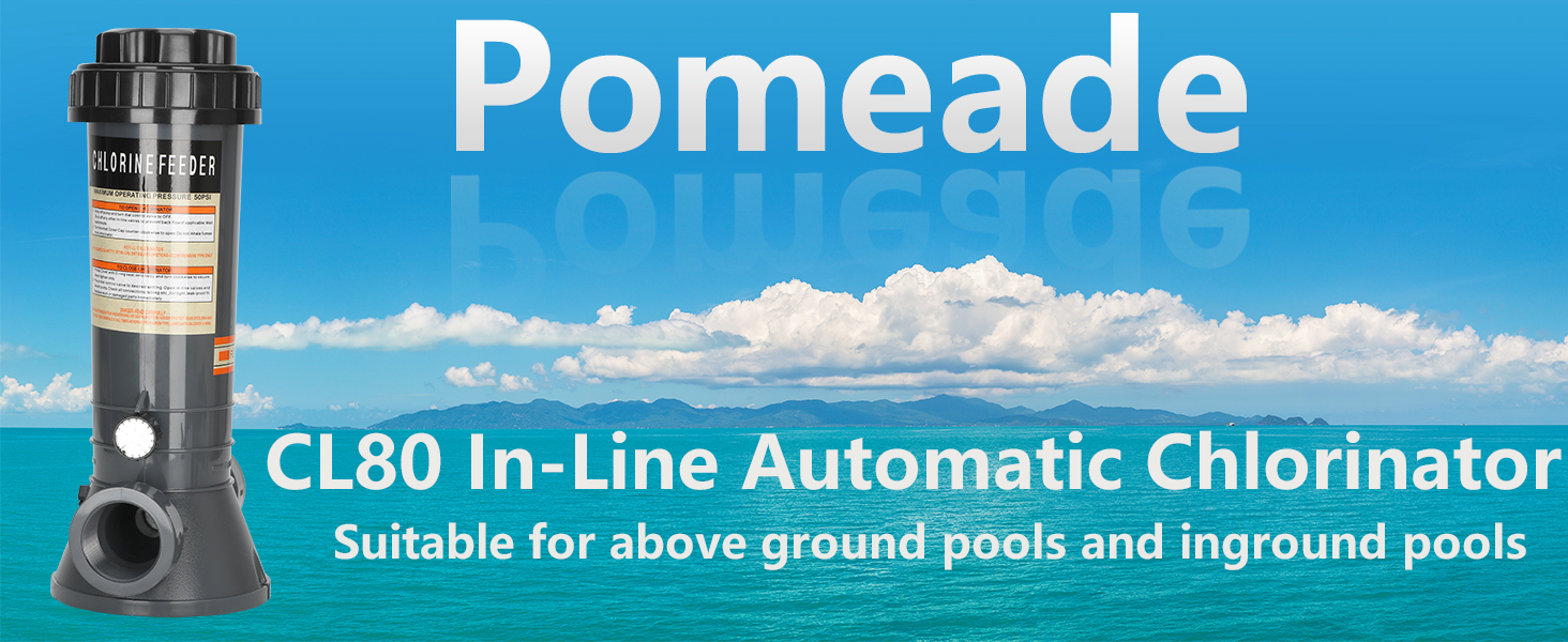 CL80 inLine Automatic Chlorinator Compatible with Hayward