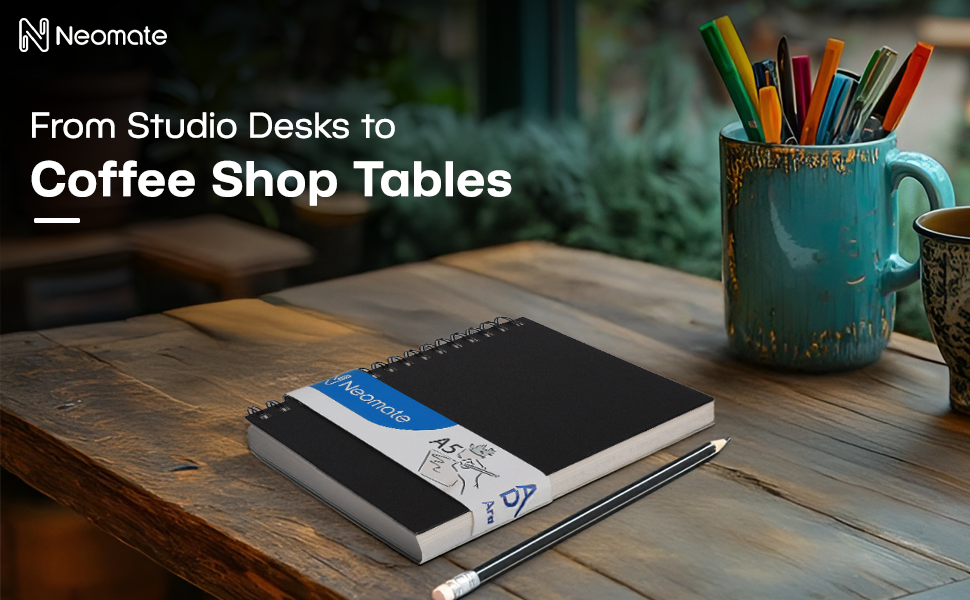 Neomate A5 Spiral Sketch Book