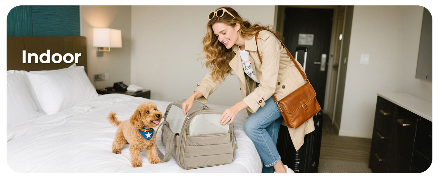 BAGSMART Pet Carrier