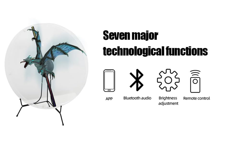 3d hologram fan