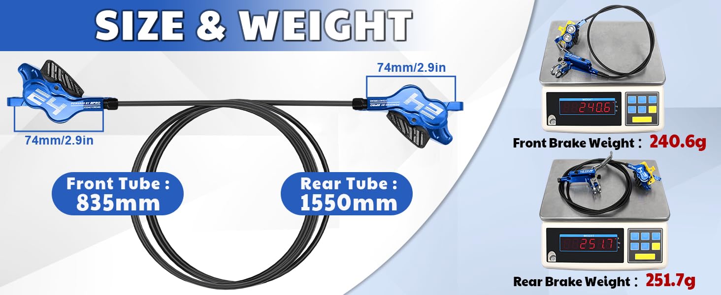 SIZE &amp; WEIGHT