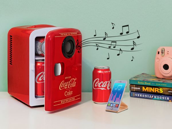 mini fridge portable bedroom cooler refrigerator skincare freezer car pink office