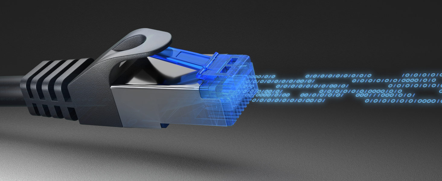 KabelDirekt 10m Patch & Network Cable (transfers gigabit