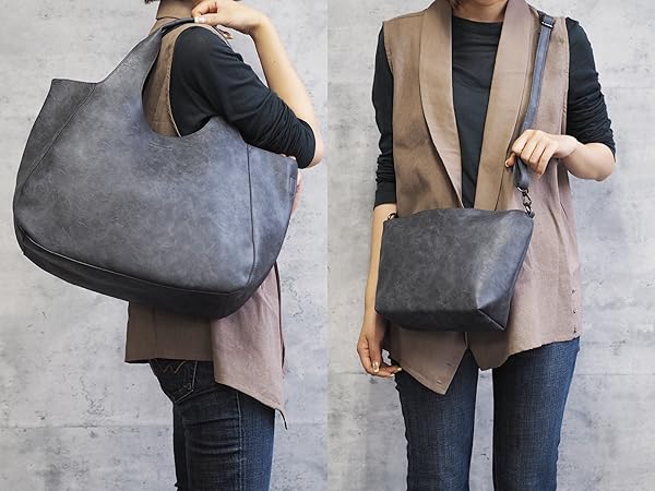 ORSETTO MORBIDO 3WAYバッグ グレー　未使用 Coating 3WAY BAG / GRAY | R/F STORE | SQUALO WO