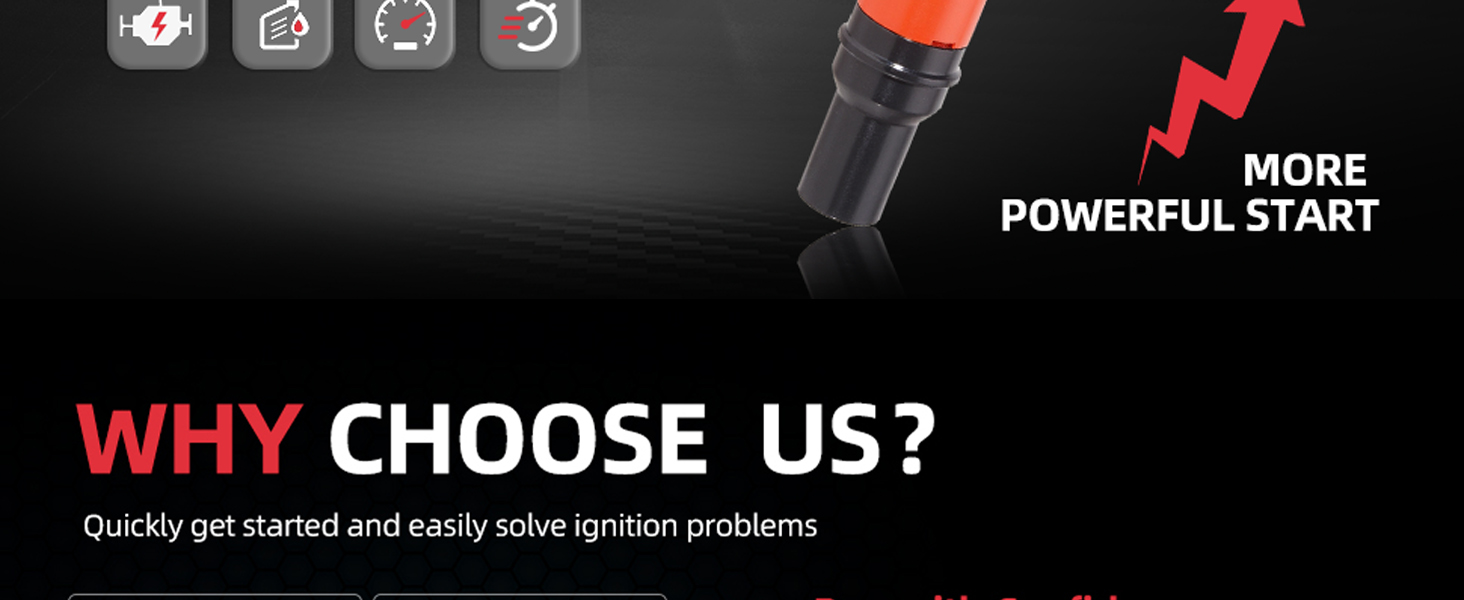 Ignition Coil and Spark Plug 15-17 Accent Sport丨12-18 Accent GL, GLS, L,18-20 Accent Limited, SEL