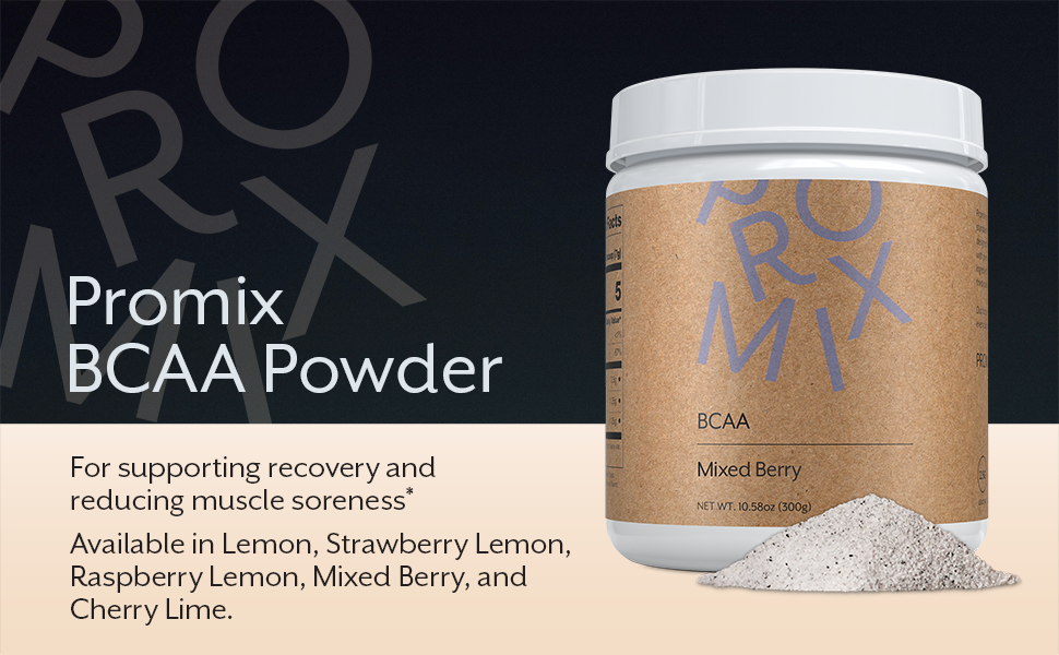 Promix BCAA PostWorkout Energy Powder, Mixed Berry Plant