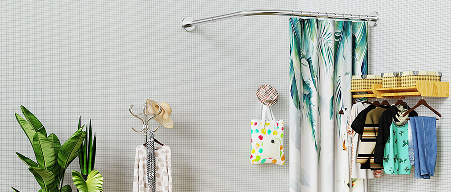 SIKAIQI Stretchable 304 Stainless L Shaped Bathroom Bathtub