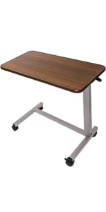 overbed bedside table