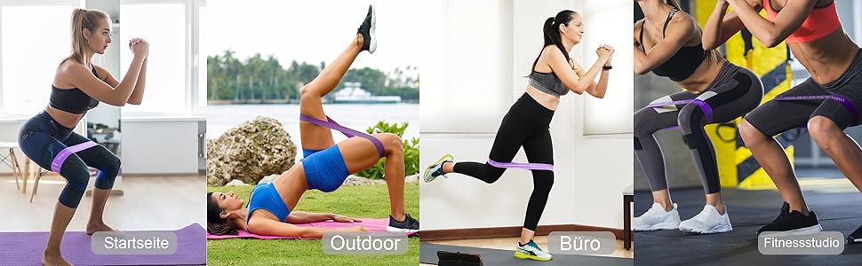 Widerstandsbänder Set