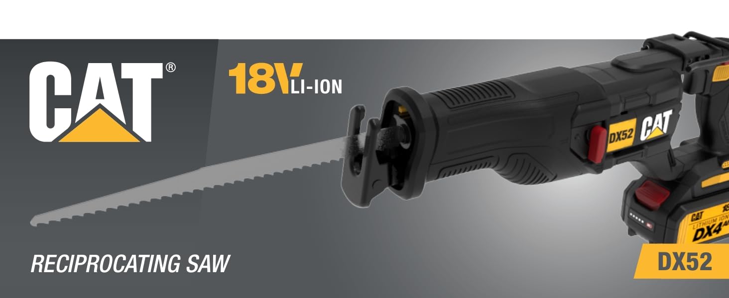 18V CAT Reciprocating Saw