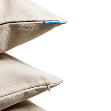 Detail image of hidden zip closure