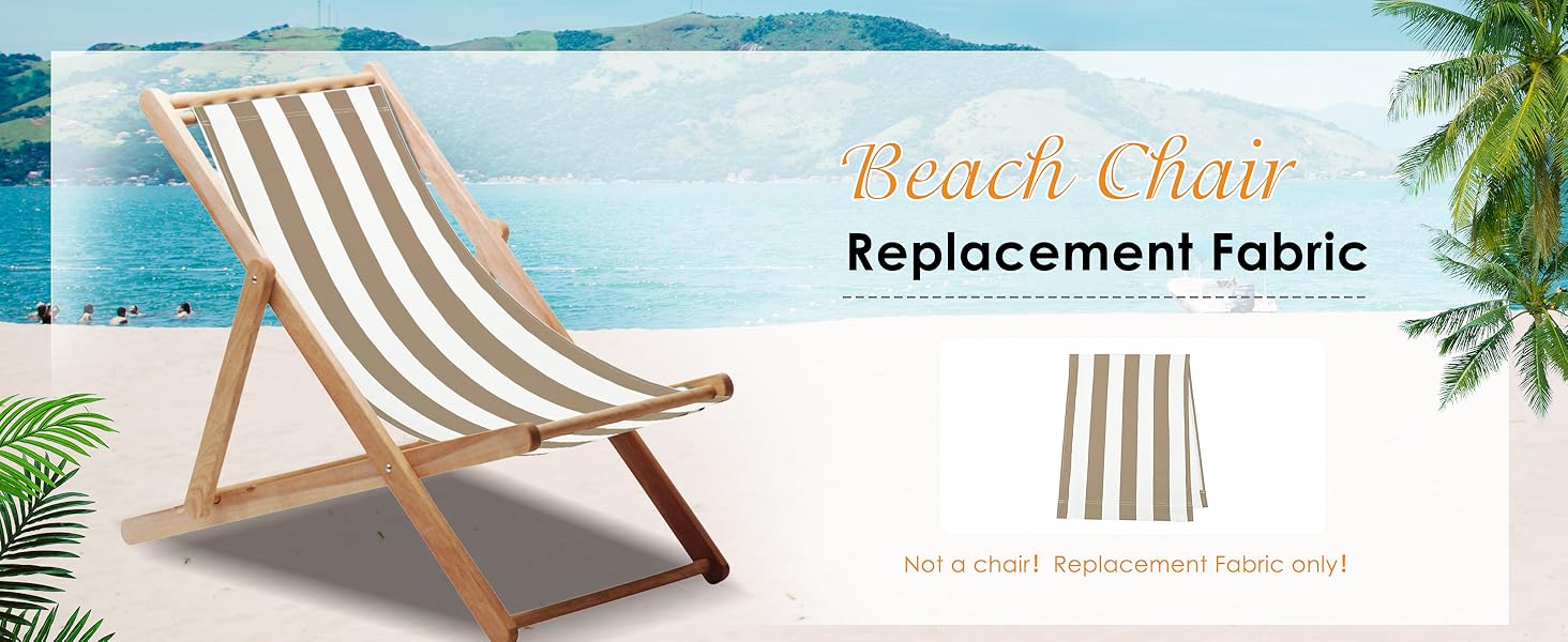 Beach Sling Chair Replacement