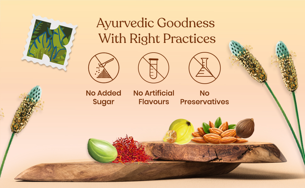 Kapiva Kesar Badam Digesti Fibres/Isabgol Blend of 4 Fibre for Easy Digestion & Constipation