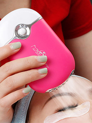 Secador de ventilador de pestañas de mano