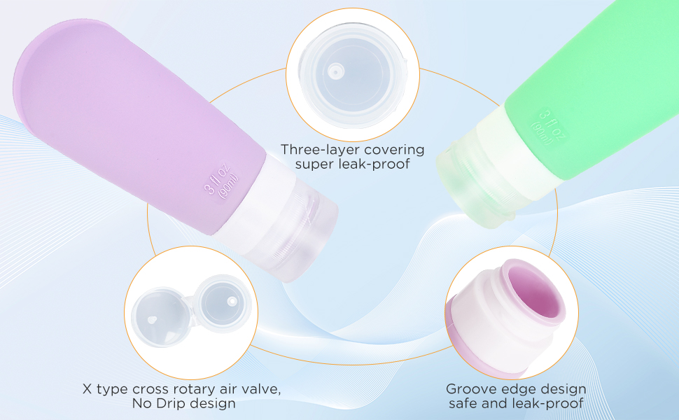 Reiseflaschen zum Befüllen