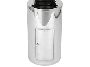 Buy-Rite Paris Pedestal Unit with Black Bowl_NIN-030-BLK