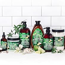 Dead Sea Collection Hemp Coconut Lime body line