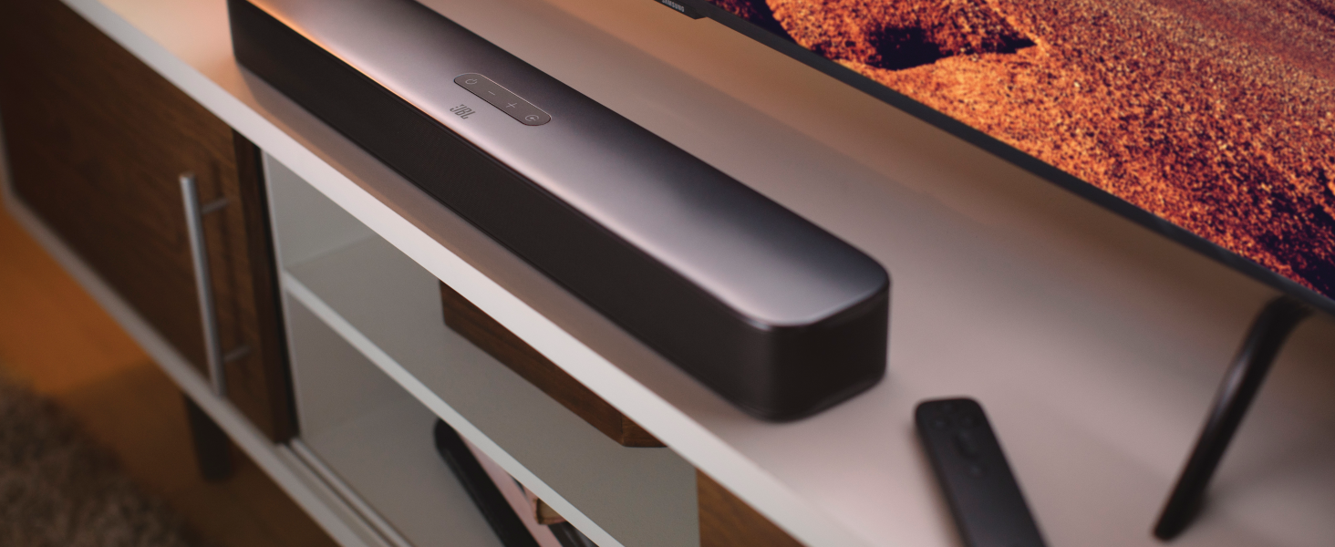 JBL Bar 5.0 Multibeam soundbar speaker met surround sound, Dolby Atmos, stevige bas zonder