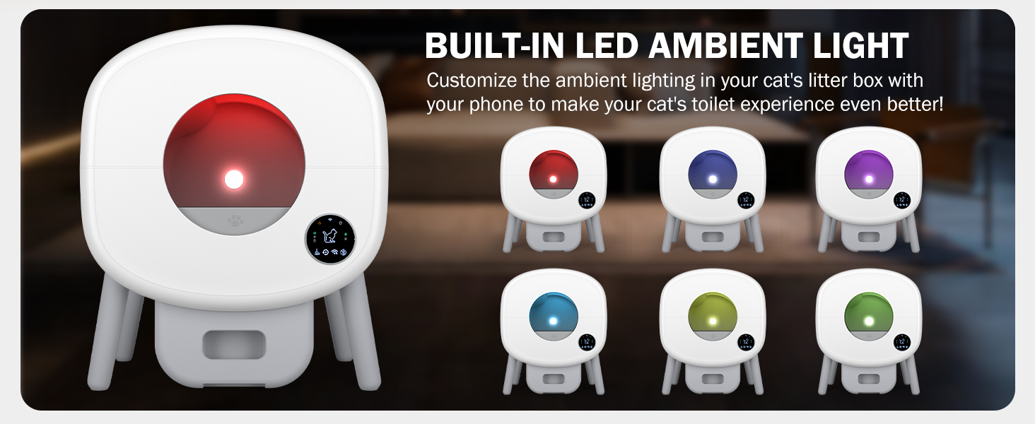 self cleaning cat litter box