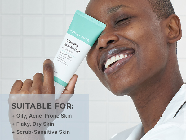 mother made exfoliating face scrub wash exfoliator scrubber korean skincare skin care set beauty kit