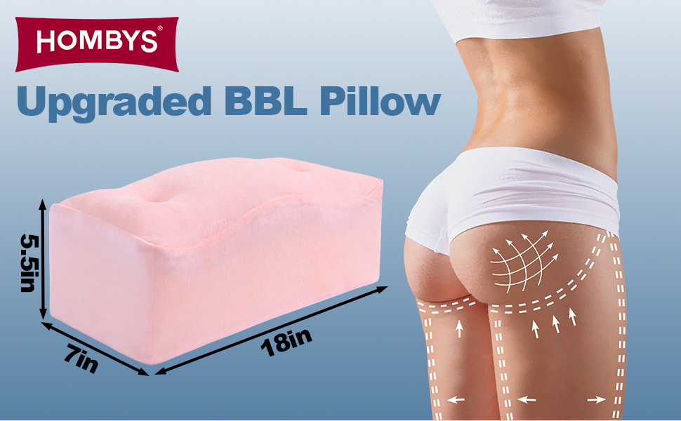 HOMBYS BBL Recovery Pillow for Sitting After Surgery (Pink)  
HOMBYS High Density Foam BBL Recovery Pillow for Sitting A 776eca67 F336 47ee Bd3c 76af9a850648. CR0,0,970,600 PT0 SX970 V1