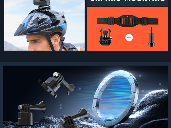 Diva Cup Osmo Action 5 Pro Accessories Upgrade New For GoPro