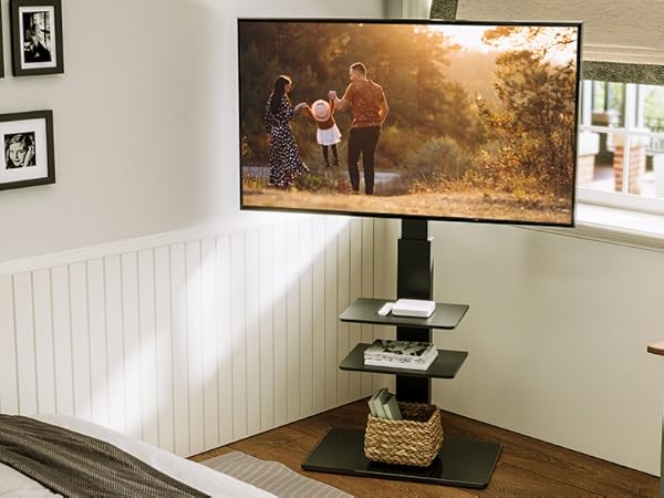 FITUEYES 3段式テレビスタンド TT307001MB 楽天市場】【送料無料】FITUEYES テレビスタンド 32〜65インチ