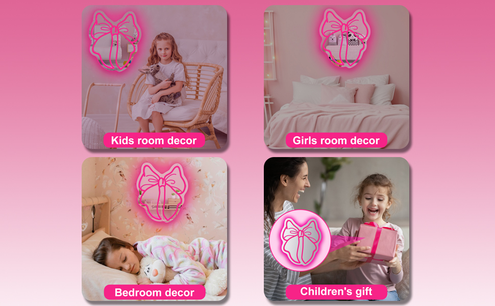 Bow Mirror Neon Sign-4