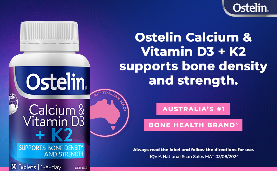 Ostelin Calcium & Vitamin D3 Chewable Tablets 60