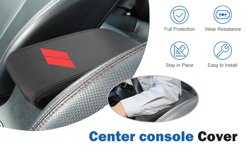 INTGET for Dodge Dart Center Console Cover 2016 2015 2014