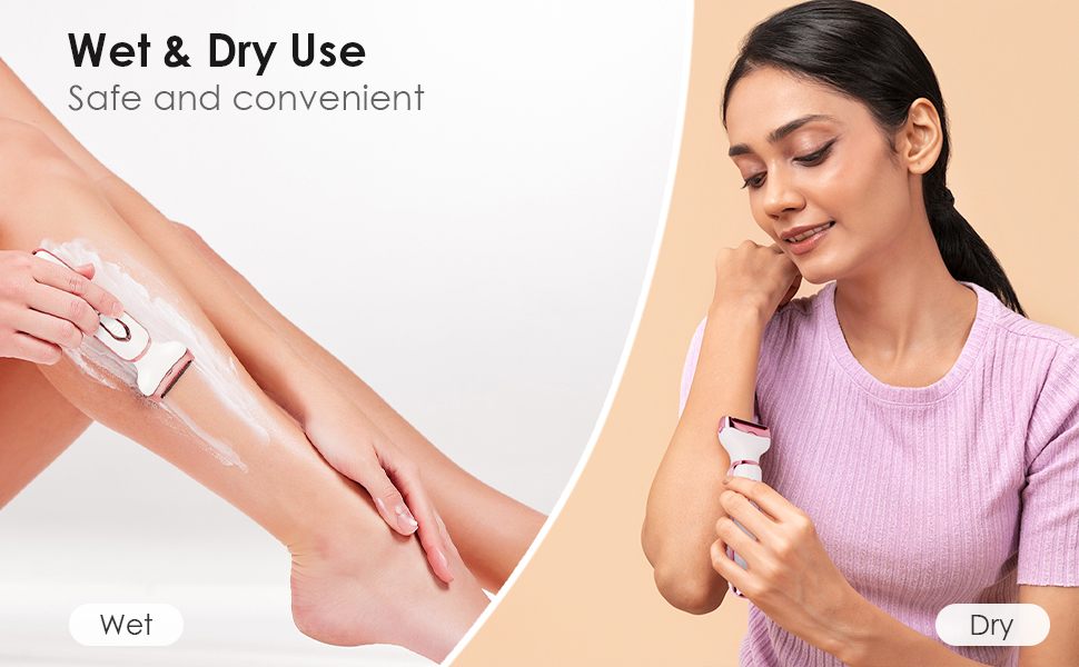 SEABIRD Electric Razors for Women, 4 in 1 Women Electric Shaver, Bikini