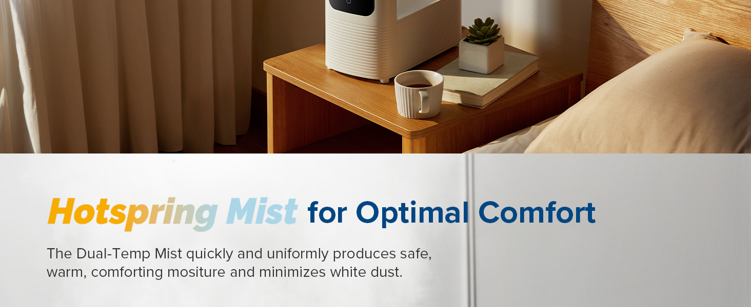 warm and cool mist humidifier