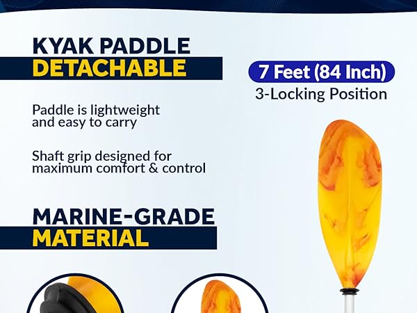 Amazon.com : Five Oceans Kayak Paddles, 84