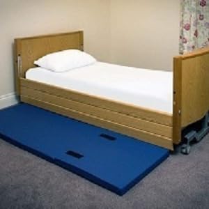 Fall out mat at side of bed