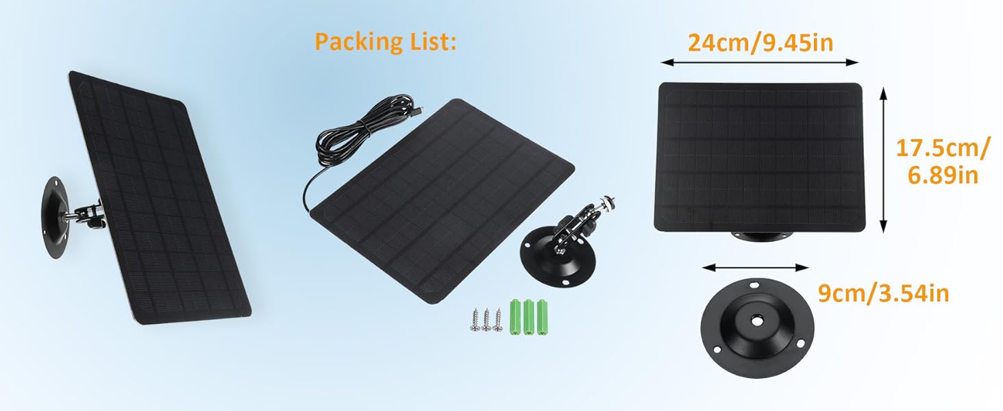 Micro USB Solar Panel