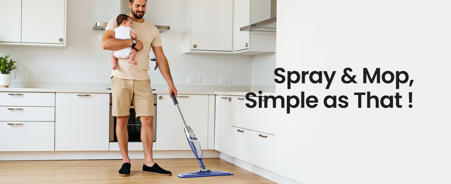 One Touch to Sprakle your Floor