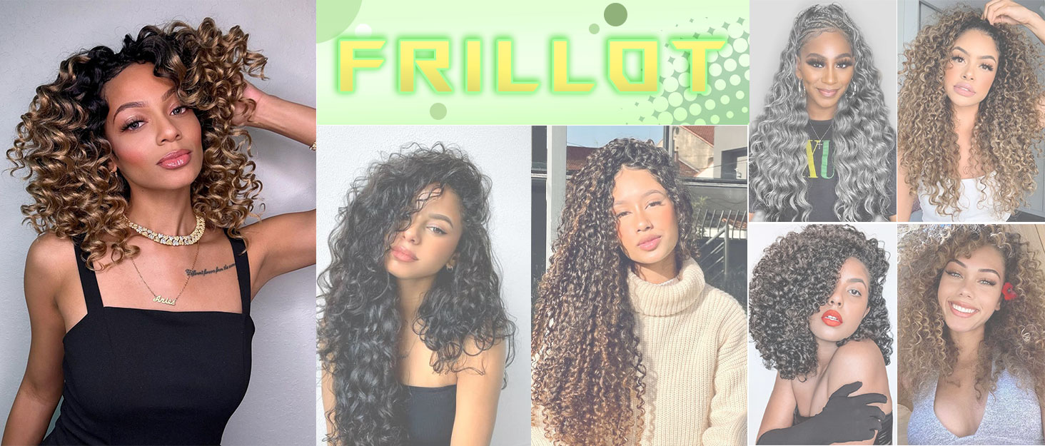 human hair crochet hair curly