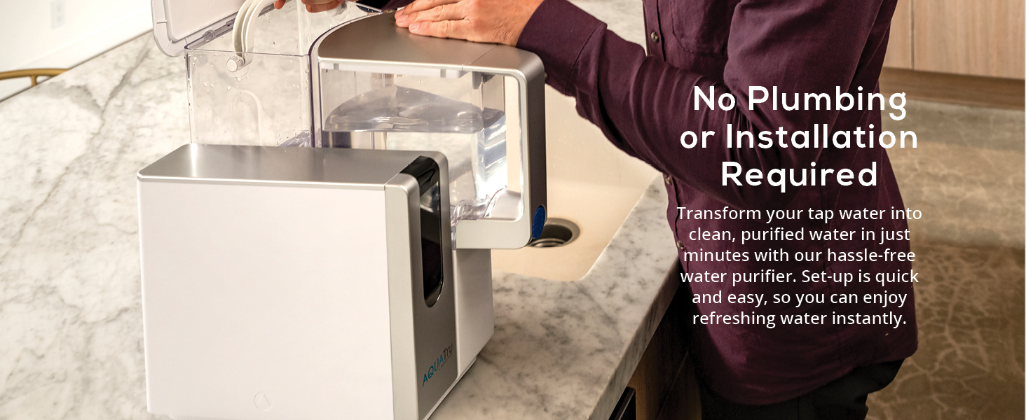 AquaTru Classic Countertop Water Filtration Purification System for