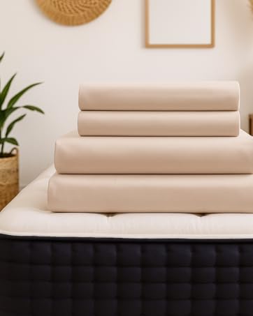100% Egyptian Cotton Sheets King Size | 400 Thread Count | CEA Gold Seal Certified | Ultra Soft
