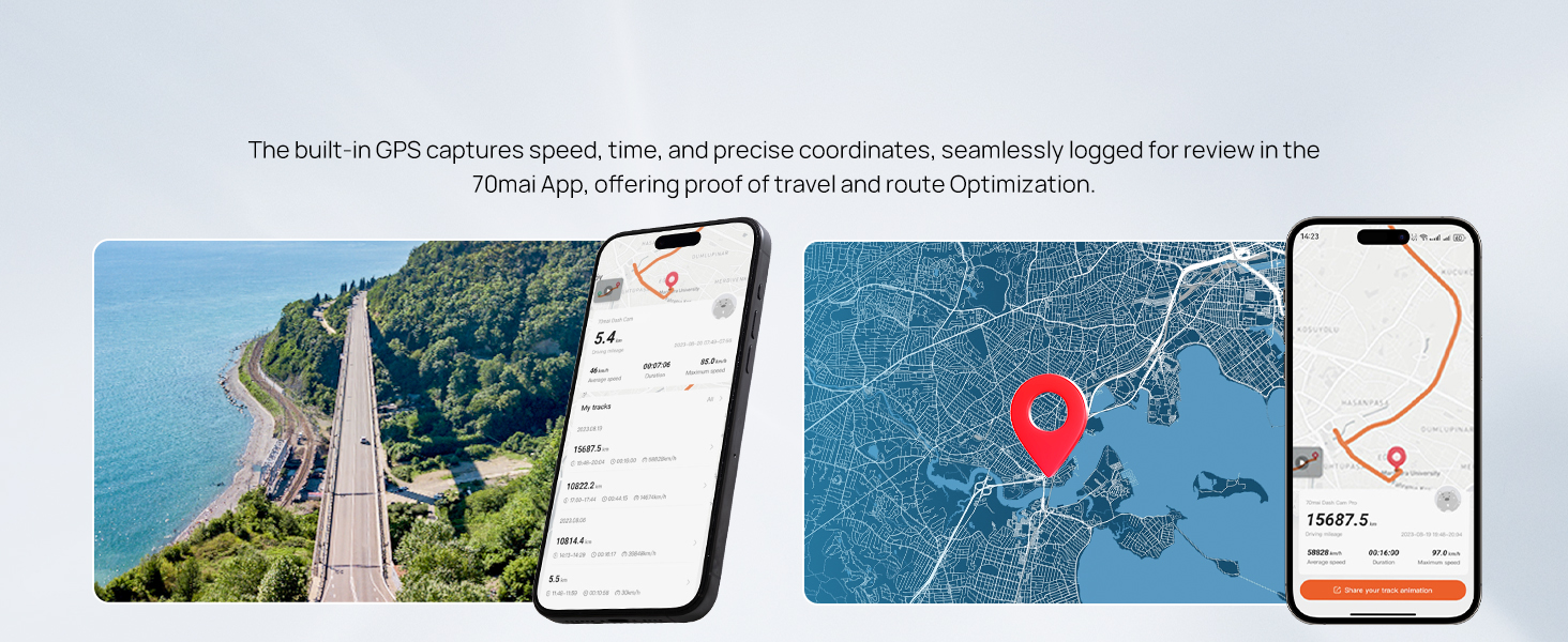dash cam gps speed