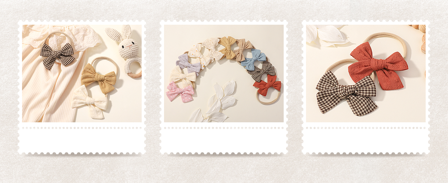 bows and headbands