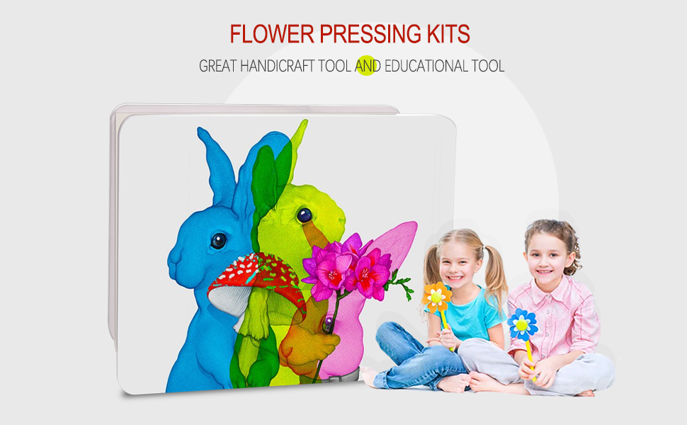 visvold Flower Press Kits for Kids Adults Flower