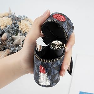 Lipstick Case Keychain