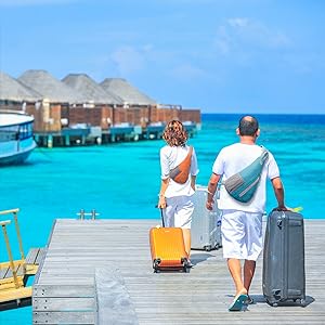 Small Sling Bag for Men Waterfly Crossbody Sling Shoulder Travel Backpack Chest Bag for Women