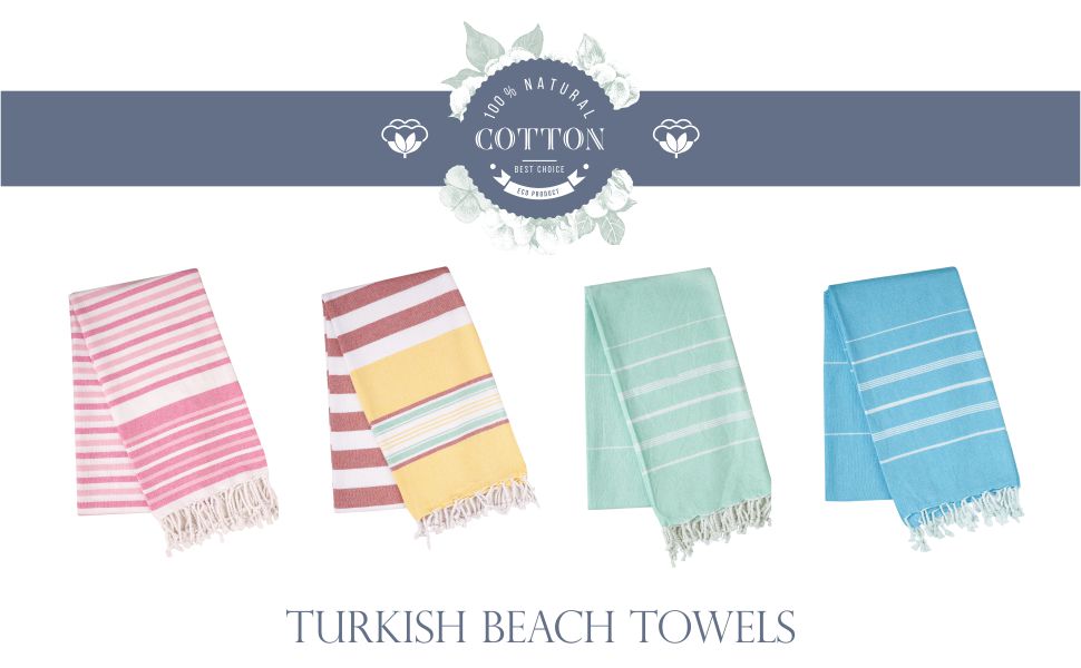 Turkish beach towels