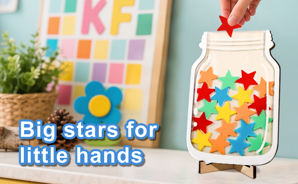 Magnetic Reward Jar for Kids Students