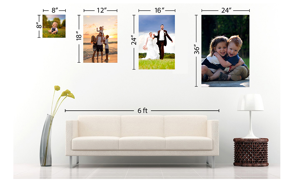 CCWACPP Custom Canvas Wall Art Customized Personalized Print Your Photo
