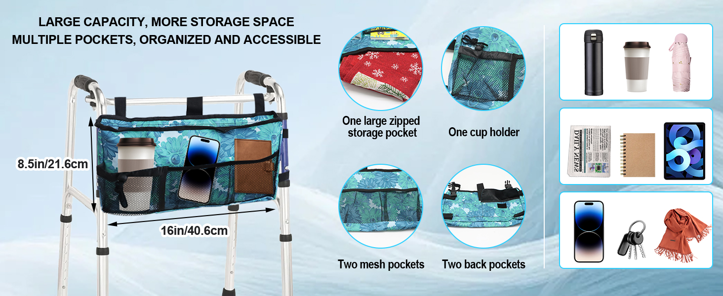 Big Capacity Walker Basket